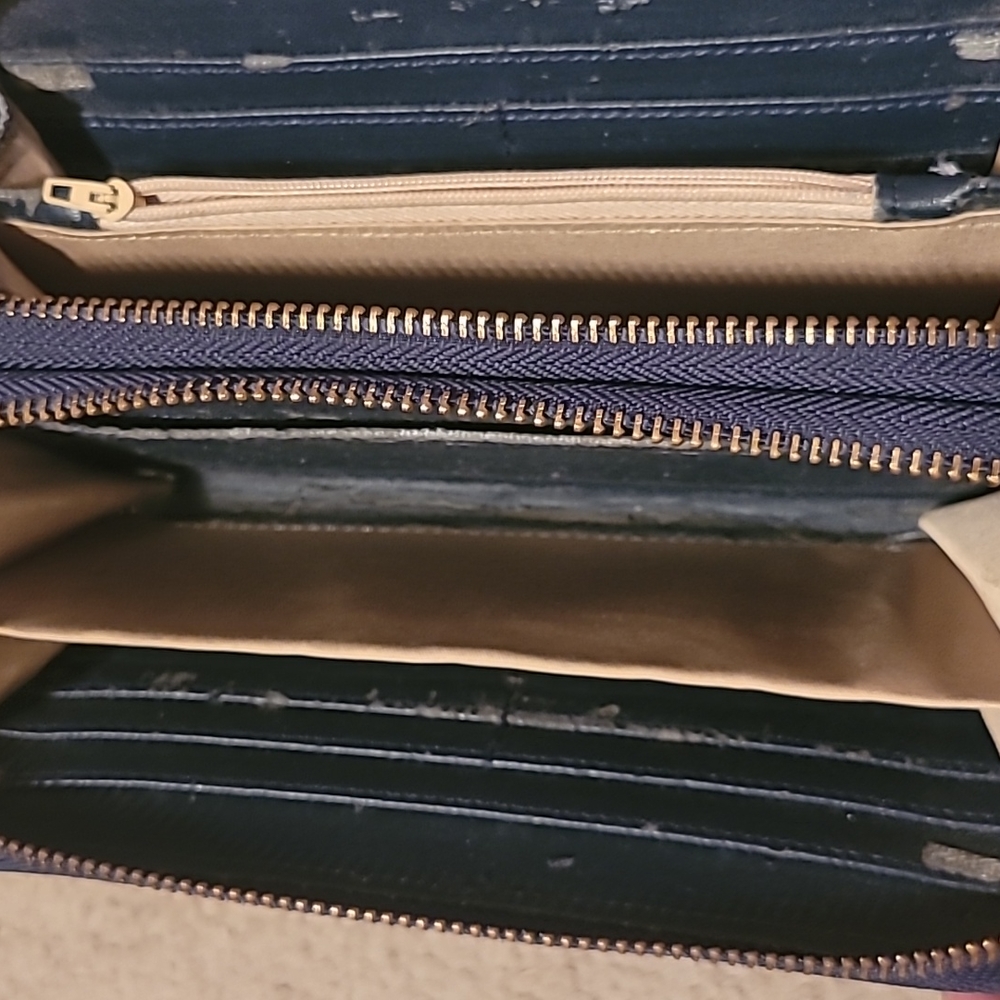 Mk wristlet Navy blue - Picture 5 of 7